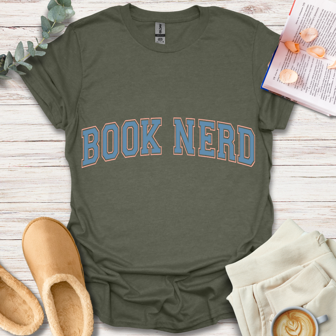 Book Nerd Varsity T-Shirt