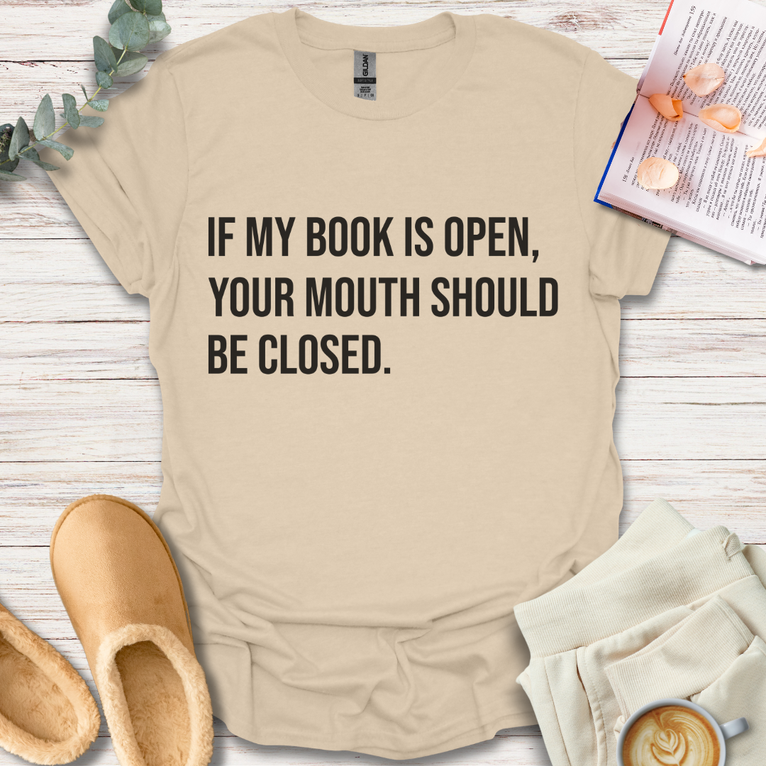 Book Open T-Shirt