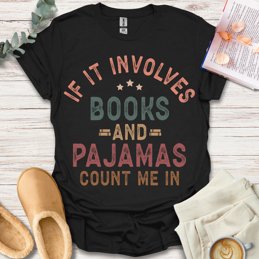 Books & Pj's (ver 2 ) T-Shirt