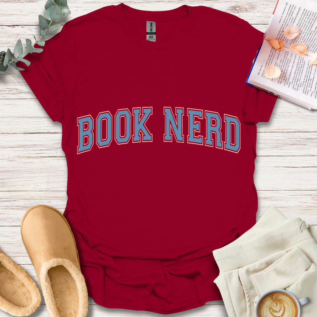 Book Nerd Varsity T-Shirt