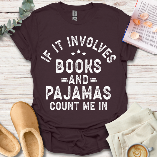 Books & Pj's T-Shirt