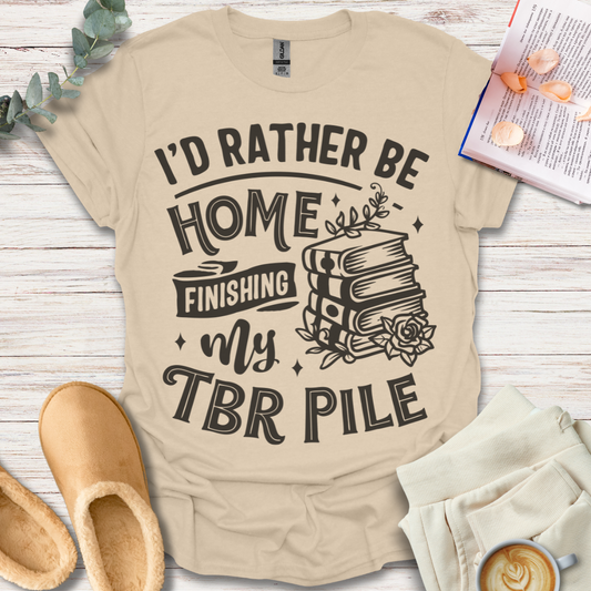 TBR Pile T-Shirt