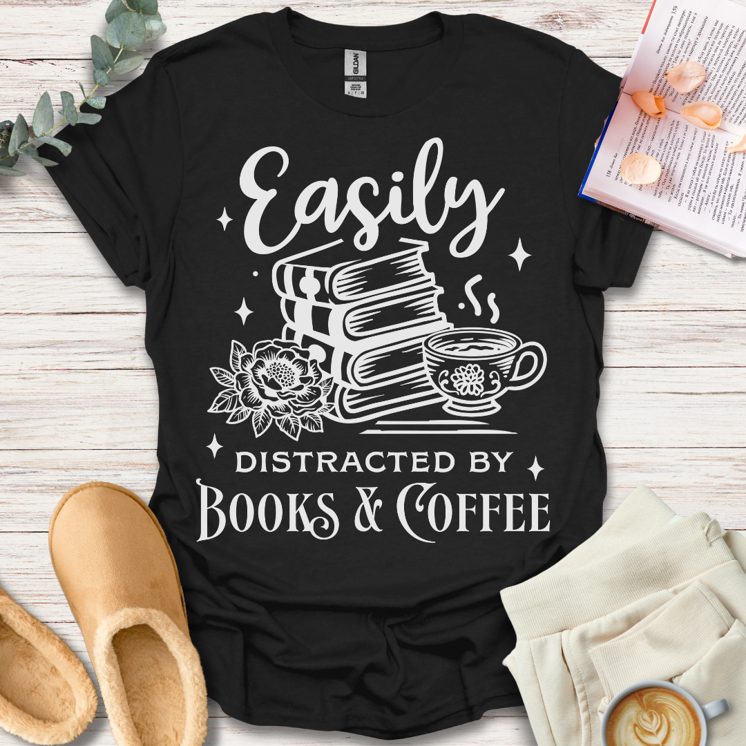 Books & Coffee T-Shirt