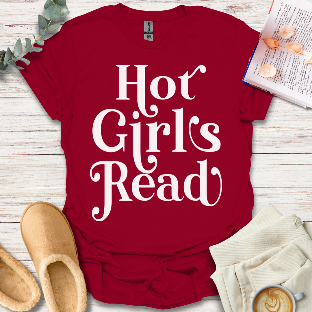 Hot Girls Read T-Shirt