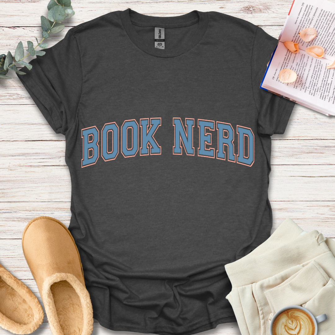 Book Nerd Varsity T-Shirt