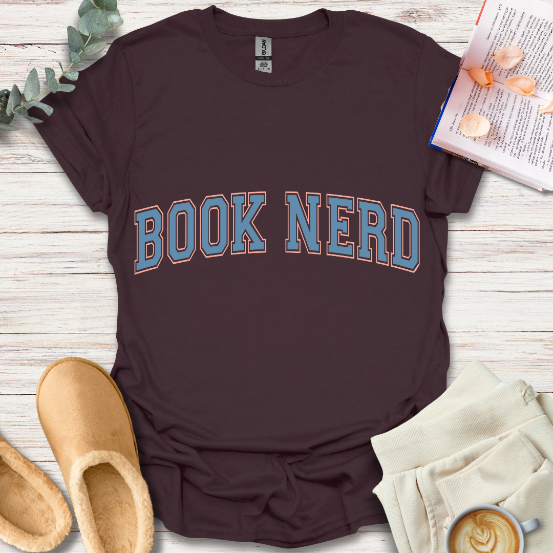 Book Nerd Varsity T-Shirt